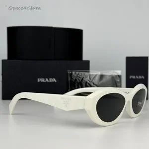 Prada | Accessories | New Prada Pr26zs 7k8z Talc White Dark  display picture 1